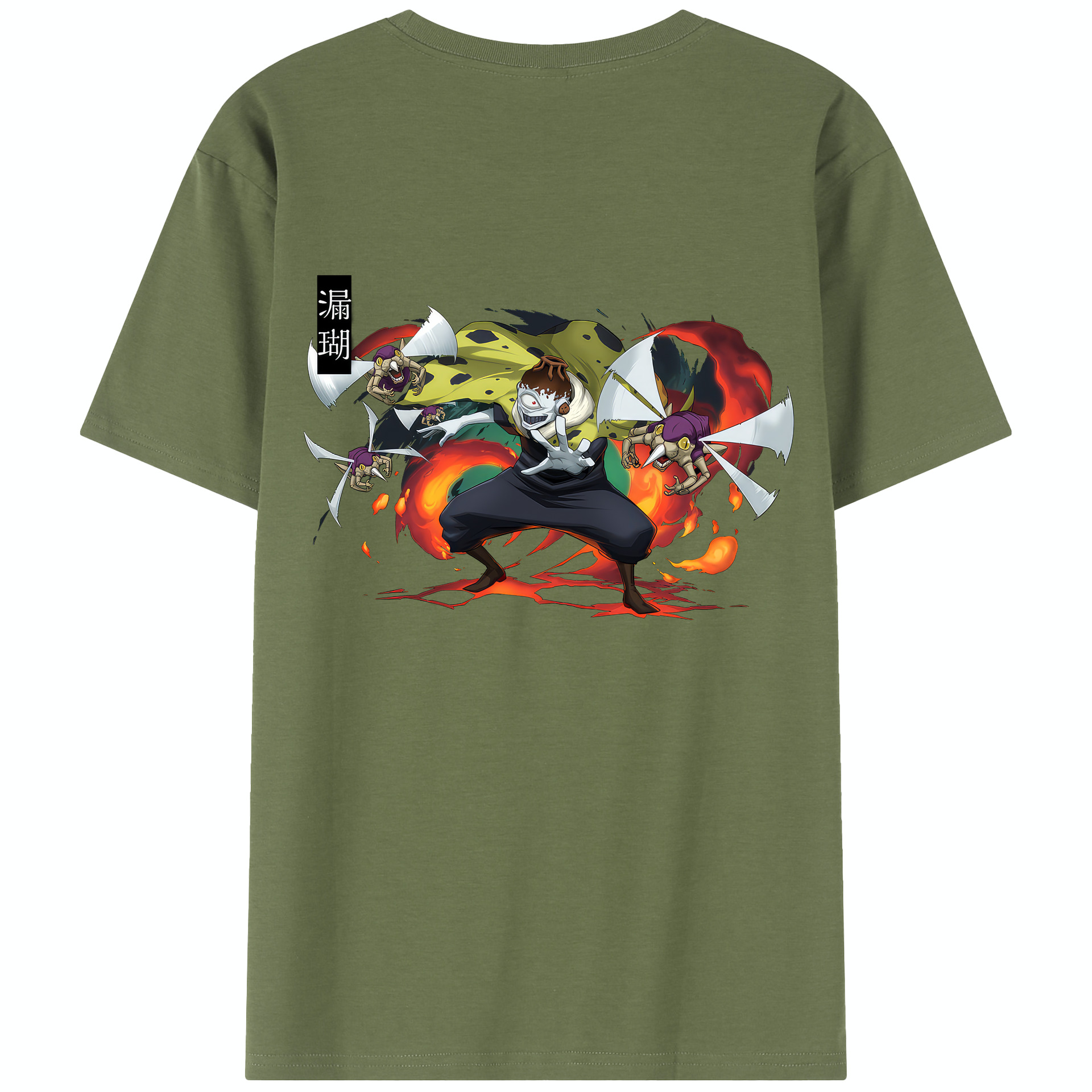 （画像用） 呪術廻戦 Jujutsu Kaisen 綿100％半袖Tシャツ（背面プリント）